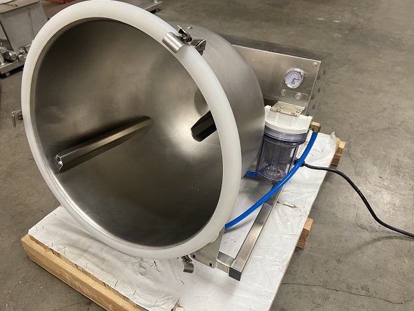 Vacuum tumbler from 600 to 6000 l